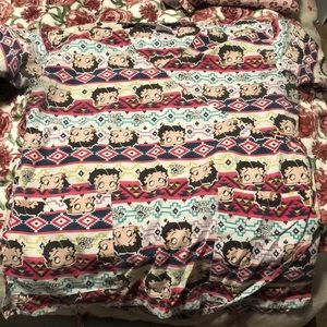 Betty Boop Scrub top